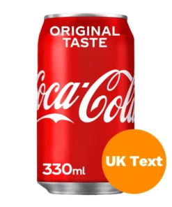 Coke Cans (UK Text) 24 x 330ml