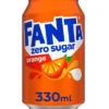 Fanta Orange Zero Cans - 24 x 330ml