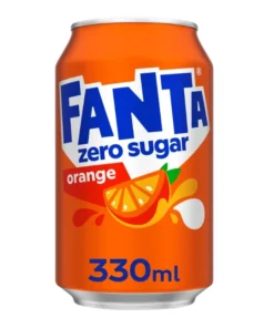 Fanta Orange Zero Cans - 24 x 330ml