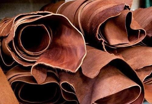 Raw leather